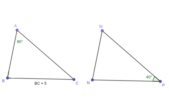 hai tam giác bằng nhau
