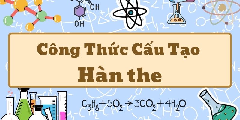 công thức cấu tạo của hàn the
