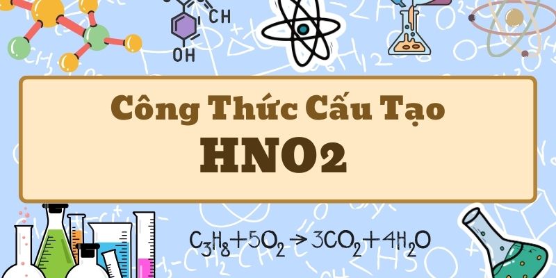 công thức cấu tạo của hno2