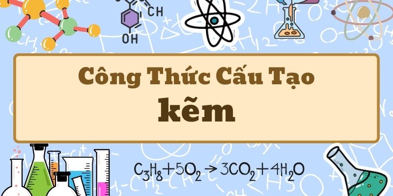 công thức cấu tạo của kẽm