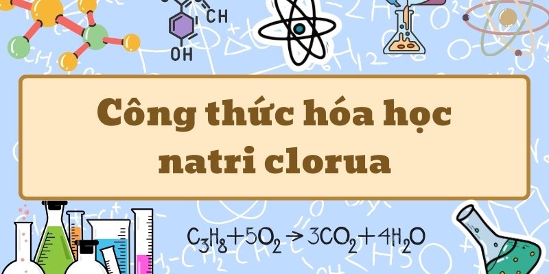 công thức cấu tạo của natri clorua