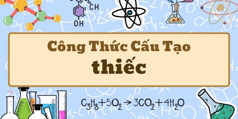 công thức cấu tạo của thiếc