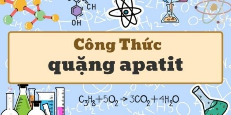 công thức quặng apatit là gì