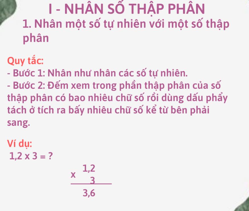 chia số thập phân