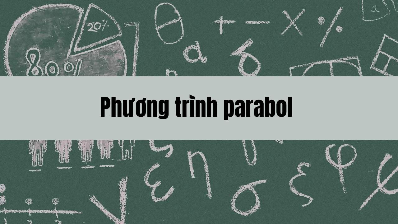 phương trình parabol