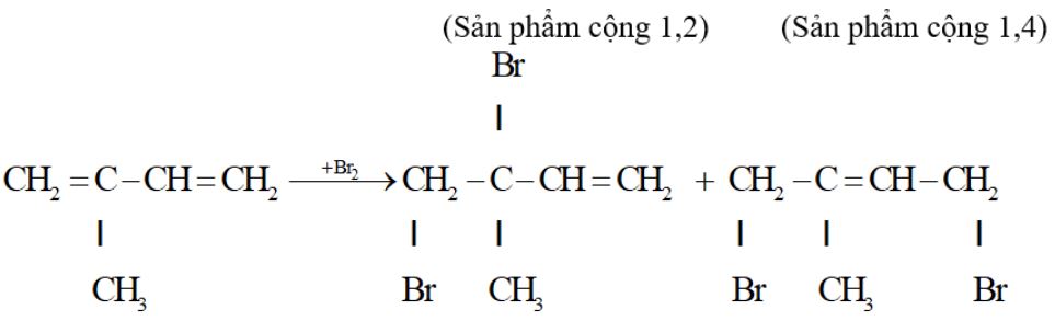 cấu tạo công thức của isopren