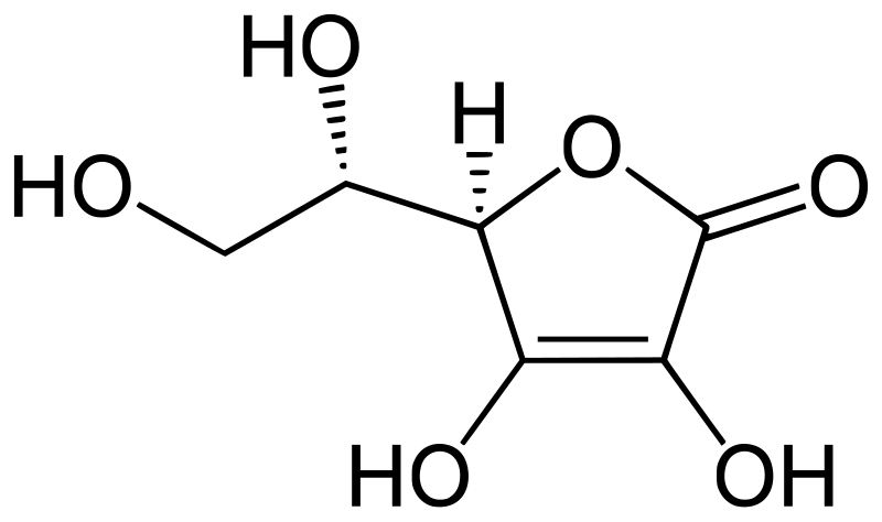 Công thức hóa học của vitamin C