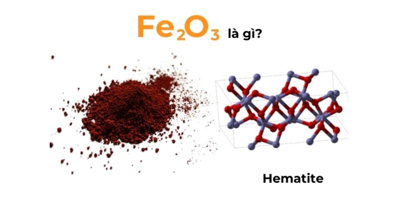 Công thức sắt 3 oxit và cấu tạo phân tử