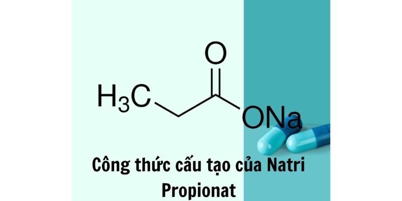 natri propionat cấu tạo