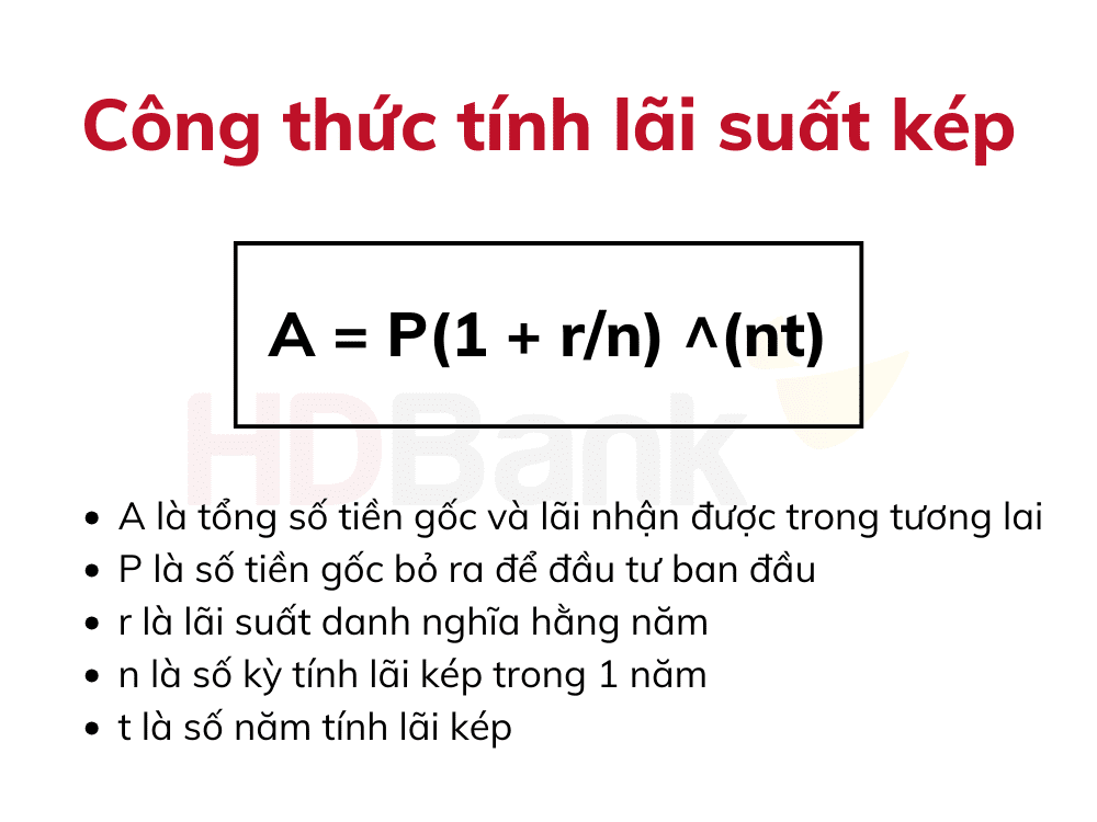 Hướng dẫn công thức tính lãi kép và ứng dụng trong toán học lớp 12